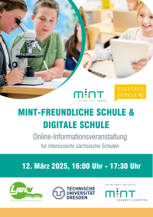 Informationsveranstaltung "MINTfreundliche Schule" & "Digitale Schule"