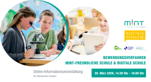 26.03.2026 - Online-Informationsveranstaltung zur Bewerbung 