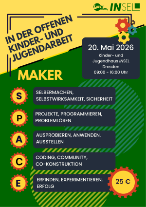 Fachtagung "Makerspaces in der offenen Kinder- und Jugendarbeit"