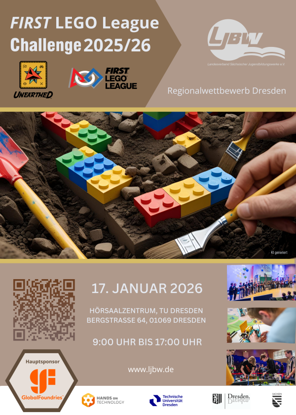 Einladung zum FIRST LEGO League Regionalwettbewerb in Dresden!