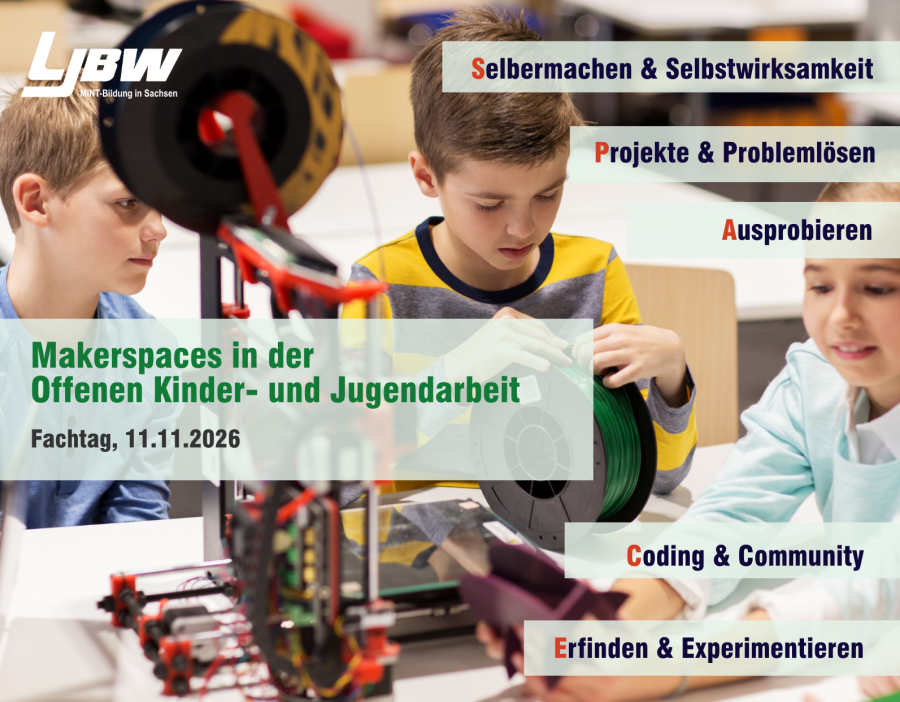 Fachtag "Makerspaces in der offenen Kinder- und Jugendarbeit"